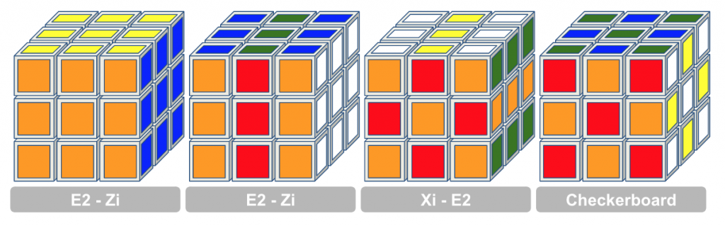 3x3 kubus schaakbord