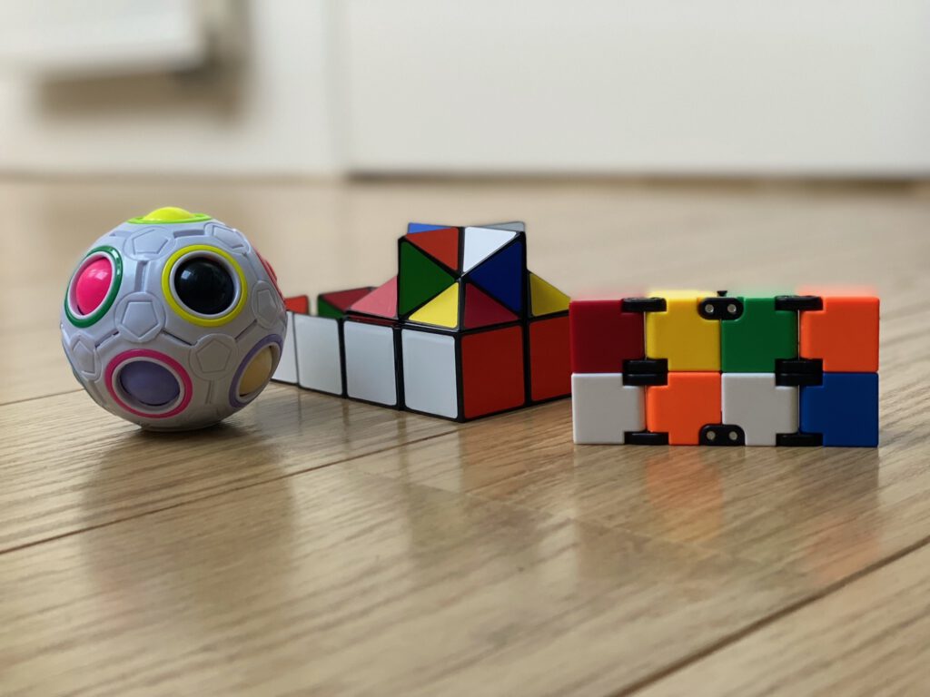 Rubiks fidget toys