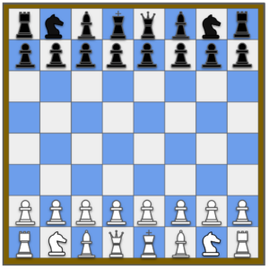opstelling schaken